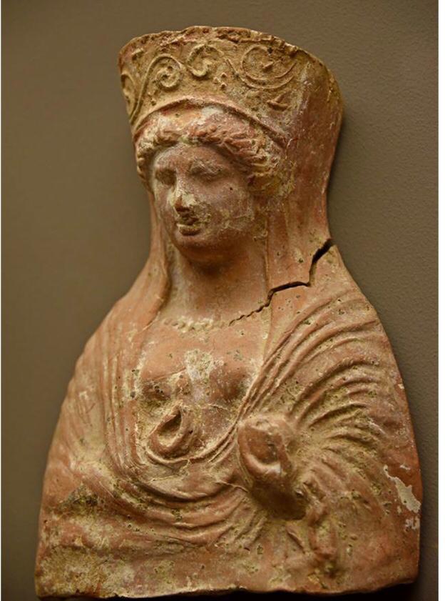 Протома Деметры V-IV вв.до н.э., Афины Протомы Деметры V-IV вв.до н.э.