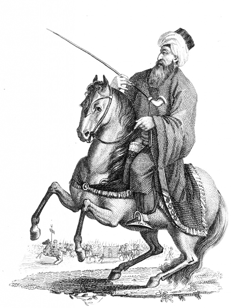 Османский визирь с трубкой, XVIII в. Османский визирь с трубкой, XVIII в.