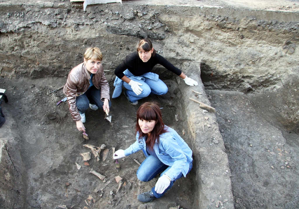 Первый рабочий день археолога